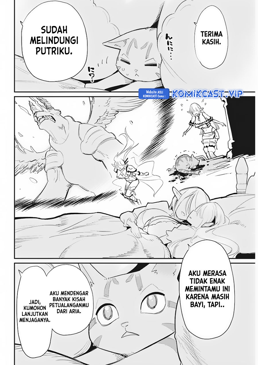 S-Rank Monster no Behemoth Dakedo, Neko to Machigawarete Erufu Musume no Kishi (Pet) Toshite Kurashitemasu Chapter 55 Bahasa Indonesia